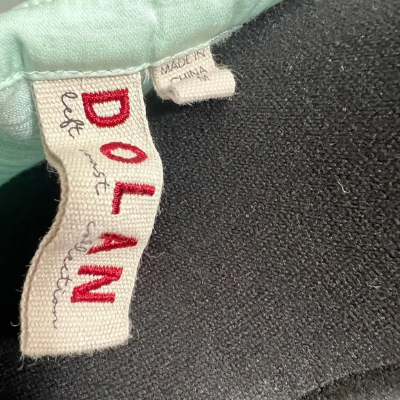 Anthropologie Dolan Left Coast Moreira Mixed Media Top Cap Sleeve Mint Green - Picture 3 of 4